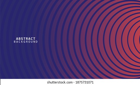 Blue and red abstact background with lines pattern 