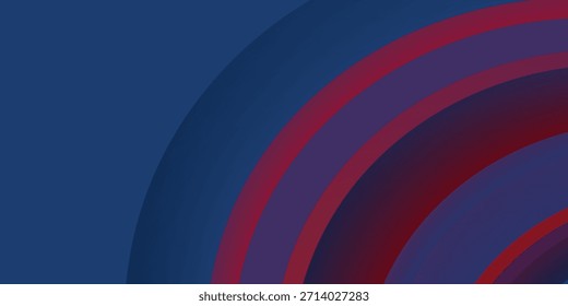 Abstrakter Hintergrund. Moderne rot-blaue wellige geometrische Textur mit stylischem Papierschnitt-Design-Anzug für Präsentationshintergrund. 