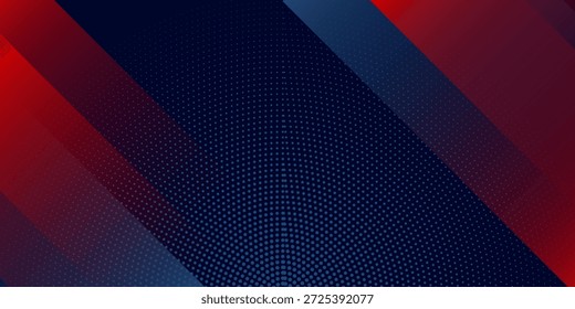 Fondo abstracto rojo azul