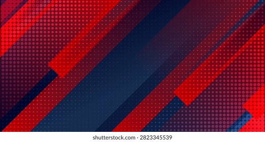 Fondo presentación abstracta rojo