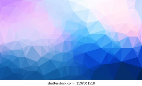 blue red art abstraction, background pattern, triangulation