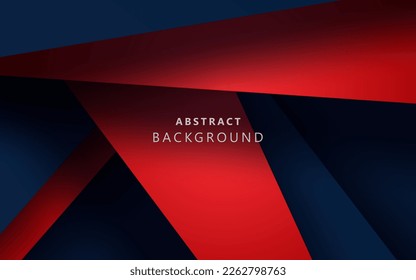 blue red background overlap dimension vector illustration message board for text and message design modern website