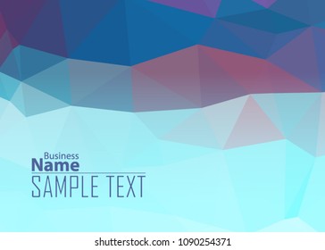 Blue and red banner abstract template for card. Metal Background with waves and reflections. Business background, silver, illustration. Illustration of abstract background with a metallic element