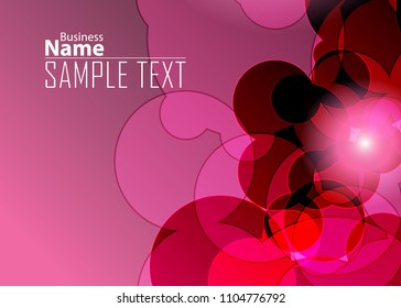 Blue and red banner abstract template for card. Metal Background with waves and reflections. Business background, silver, illustration. Illustration of abstract background with a metallic element