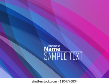 Blue and red banner abstract template for card. Metal Background with waves and reflections. Business background, silver, illustration. Illustration of abstract background with a metallic element
