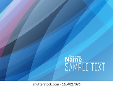 Blue and red banner abstract template for card. Metal Background with waves and reflections. Business background, silver, illustration. Illustration of abstract background with a metallic element