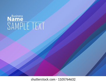 Blue and red banner abstract template for card. Metal Background with waves and reflections. Business background, silver, illustration. Illustration of abstract background with a metallic element