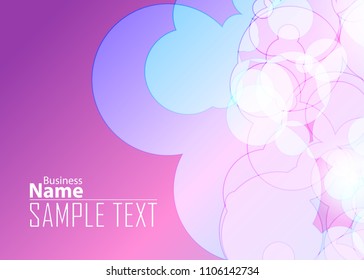 Blue and red banner abstract template for card. Metal Background with waves and reflections. Business background, silver, illustration. Illustration of abstract background with a metallic element