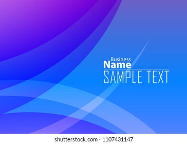 Blue and red banner abstract template for card. Metal Background with waves and reflections. Business background, silver, illustration. Illustration of abstract background with a metallic element