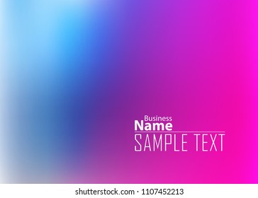 Blue and red banner abstract template for card. Metal Background with waves and reflections. Business background, silver, illustration. Illustration of abstract background with a metallic element