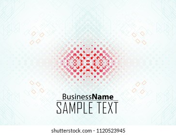 Blue and red banner abstract template for card. Metal Background with waves and reflections. Business background, silver, illustration. Illustration of abstract background with a metallic element