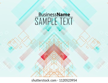 Blue and red banner abstract template for card. Metal Background with waves and reflections. Business background, silver, illustration. Illustration of abstract background with a metallic element