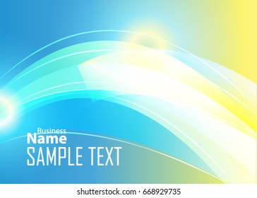 Blue and red banner abstract template for card. Metal Background with waves and reflections. Business background, silver, illustration. Illustration of abstract background with a metallic element