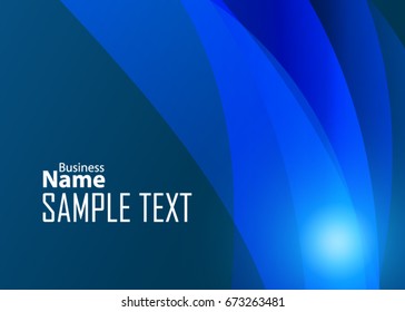 Blue and red banner abstract template for card. Metal Background with waves and reflections. Business background, silver, illustration. Illustration of abstract background with a metallic element