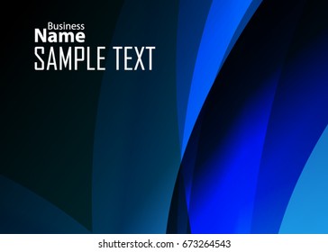 Blue and red banner abstract template for card. Metal Background with waves and reflections. Business background, silver, illustration. Illustration of abstract background with a metallic element