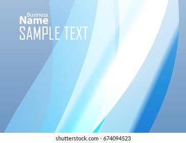 Blue and red banner abstract template for card. Metal Background with waves and reflections. Business background, silver, illustration. Illustration of abstract background with a metallic element