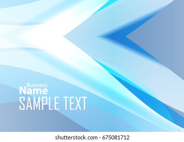 Blue and red banner abstract template for card. Metal Background with waves and reflections. Business background, silver, illustration. Illustration of abstract background with a metallic element