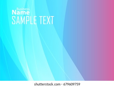 Blue and red banner abstract template for card. Metal Background with waves and reflections. Business background, silver, illustration. Illustration of abstract background with a metallic element
