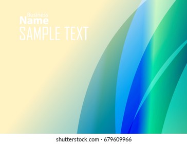 Blue and red banner abstract template for card. Metal Background with waves and reflections. Business background, silver, illustration. Illustration of abstract background with a metallic element