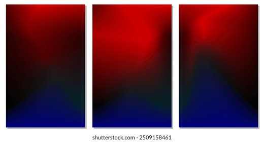 Colección de fondos de degradación azul, rojo y negro para Fotos, Fondos de pantalla o decoración