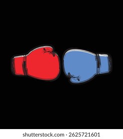 Blue Red Boxing Gloves. Blue Boxing Gloves. Blue Red Gloves. Boxing Gear