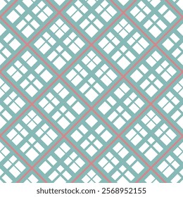 blue and red checkered pattern on a white background