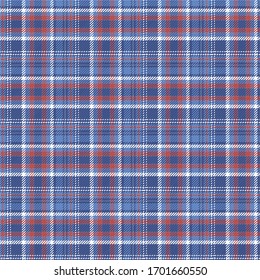 color azul, rojo clásico Gingham o estampado de taparrabos. Textos del rhombus/cuadrado para: manteles, prendas de vestir, pantalones, vestidos, papel, ropa de cama, mantas, edredones y otros productos textiles.retro