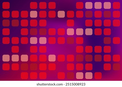 Fondo de degradado de color rojo azul con cuadrados redondeados, fondo abstracto de desenfoque de textura, textura de desenfoque de gradación abstracta. Fondo de gradiente suave de color borroso para la presentación, Anuncio, telón de fondo