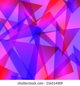blue red Fractal Abstract Background in different colors vector available