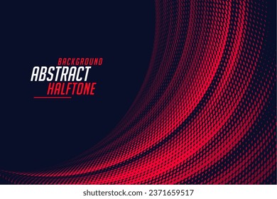 fondo de textura con puntos geométricos azul y rojo en vector de estilo abstracto