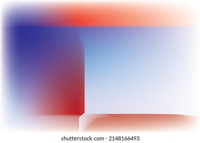 BLUE AND RED GRADATION COLOR WALLPAPER BACKGROUND
