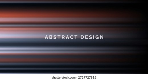 Fundo de alta velocidade azul e vermelho. O efeito de trilhas de luz de movimento no fundo abstrato preto. Banner de tecnologia ampla com efeito de luz azul e vermelha brilhante. Ilustração vetorial eps10