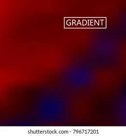 Blue, red iridescent holographic background. Foil rainbow texture. Abstract soft pastel colors backdrop. Trendy creative vector cosmic gradient. Vibrant print illustration. Creative neon template.
