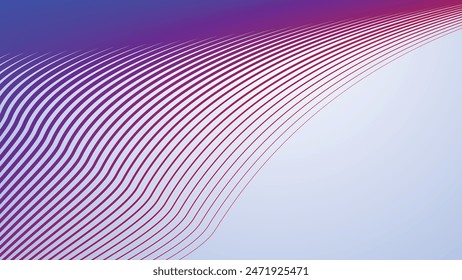Blue and red lines stripes abstract background for backdrop or presentation