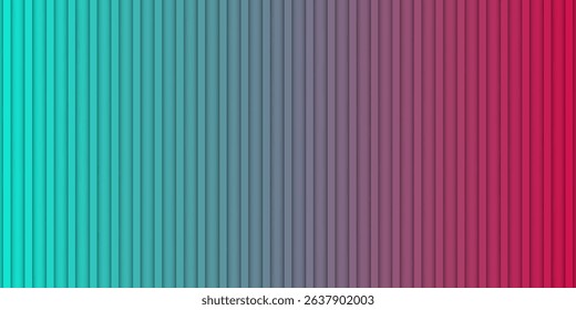 Blue and red minimal stripes abstract luminous tech background