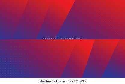 diseño de fondo abstracto azul rojo moderno
