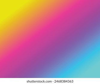 Blue, Red, Pink, Green and Yellow color combination gradient background design.