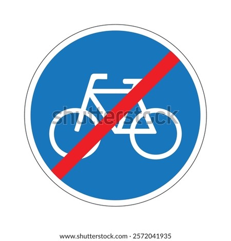 Similar – Image, Stock Photo Cycle path and lanes with worn road markings at the end of Sandweg in Bornheim and in the Ostend district of Frankfurt am Main in Hesse