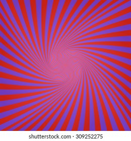 Blue red spiral background design