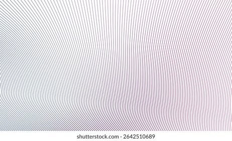 Blaue rote Streifen Linie nahtloses Muster Hintergrund abstrakte dekorative Tapete Design
