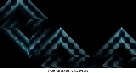  fondo abstracto de color rojo azul tecno solapando capas en el espacio oscuro con una decoración de formas de líneas brillantes. Diseño gráfico moderno concepto de estilo futuro para la tarjeta de volante de banner o el vector de folletos 