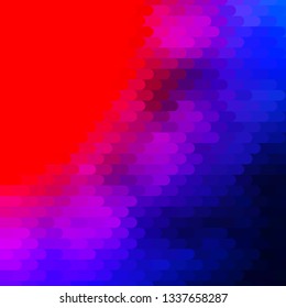Blue, Red vector pattern with lines. Colorful gradient illustration with abstract flat lines. Pattern for ads, commercials.