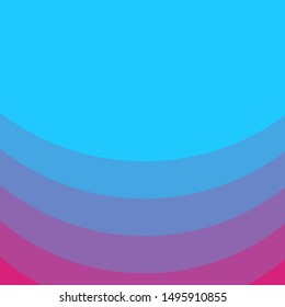 Blue and red wave abstract background
