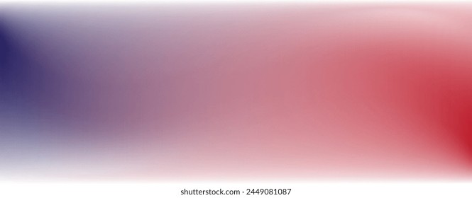 blue and red wave background banner template design