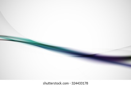 Fondo abstracto de la línea de onda azul y roja. Plantilla de presentación empresarial o de alta tecnología o diseño publicitario