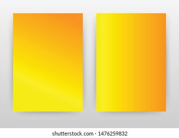Blue red yellow geometric lines design for annual report, brochure, flyer, leaflet, poster. Colorful geometry lined background. Abstract A4 brochure template. Flyer vector illustration.