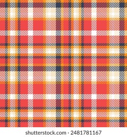 Blue Red Yelow White Tartan Pattern Seamless. Sweet Checker Pattern for Shirt Printing,clothes, Dresses, Tablecloths, Blankets, Bedding, Paper,quilt,fabric and Other Textile Products.