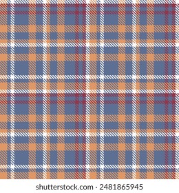 Blue RedTartan Pattern Seamless. Sweet Checker Pattern for Shirt Printing,clothes, Dresses, Tablecloths, Blankets, Bedding, Paper,quilt,fabric and Other Textile Products.