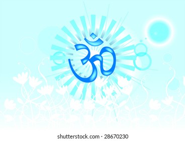 blue religious symbol