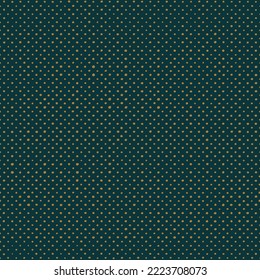 blue repetitive background with hand drawn yellow dots. vector seamless pattern. fabric swatch. wrapping paper. continuous design template for textile, linen, home decor
